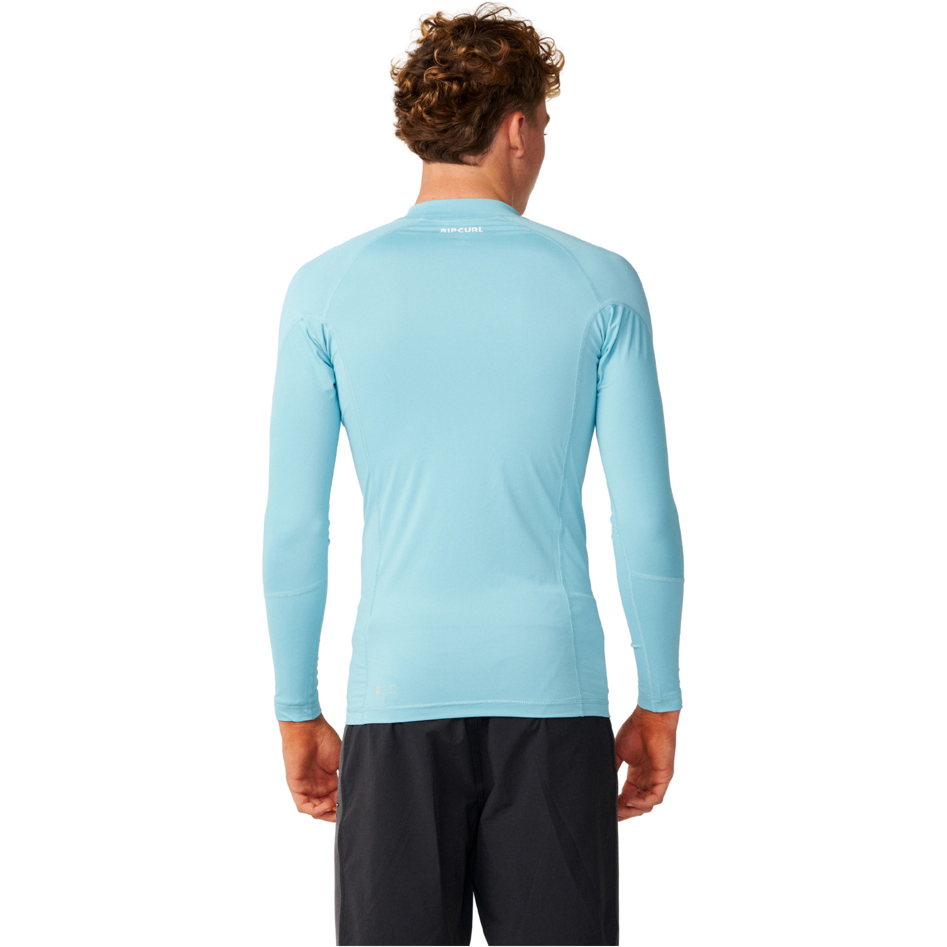 2026 Rip Curl Mens Waves UPF Perf Long Sleeve Rash Vest 197MRV - Wave Pool